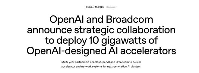 AI界「M1时刻」九个月杀到！联手博通三年10GWj9九游会(中国)网站OpenAI官宣自研首颗芯片(图5)